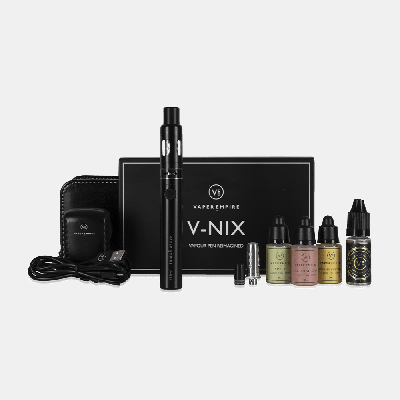 V-NIX Series Deluxe Vape Pen Starter Kit in Black